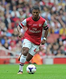 Images Dated 22nd September 2013: Serge Gnabry (Arsenal). Arsenal 3: 1 Stoke City. Barclays Premier League
