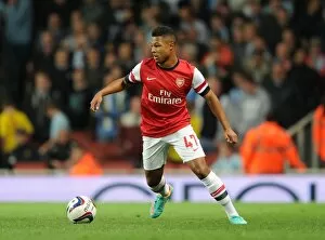 Serge Gnabry (Arsenal). Arsenal 6: 1 Coventry City. Capital One League Cup