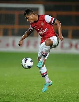 Serge Gnabry (Arsenal). Arsenal U21 2: 0 Reading U21. Barclays Premier U21 League