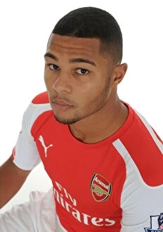Images Dated 7th August 2014: Serge Gnabry at Arsenal Photocall 2014-15