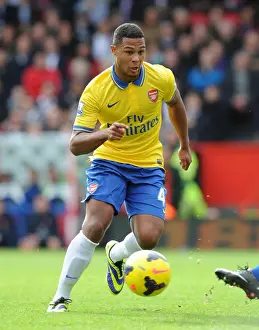 Crystal Palace V Arsenal 2013-14 Prints: Serge Gnabry: Arsenal's Breakout Talent Shines in the 2013-14 Crystal Palace Clash