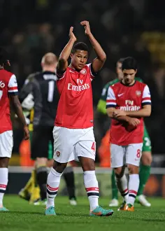Norwich City V Arsenal 2012-13 Prints: Serge Gnabry: Arsenal's Standout Performance at Norwich City (2012-13)