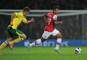 Serge Gnabry Breaks Past Norwich: Arsenal vs Norwich City, Premier League 2012-13