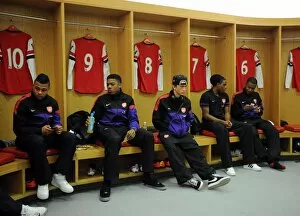 Serge Gnabry, Chuba Akpom, Kris Olsson, Kyle Ebecilio and Zak Ansah (Arsenal). Arsenal U19 1