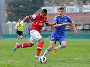 Youth Sports League Prints: Serge Gnabry vs. Alex Davey: Arsenal U19 vs