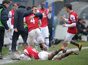Serge Gnabry's Euphoric Goal Slide: Arsenal U19 vs Inter Milan U19, NextGen Series 2012-13