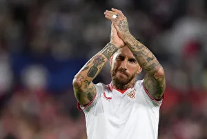 Sergio Ramos Emotional Farewell: Sevilla vs. Arsenal in Champions League Group B (2023-24)