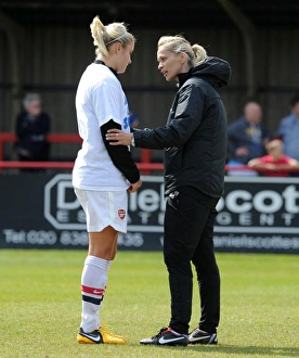 Shelley Kerr and Steph Houghton: Pre-Match Conversation between Arsenal Ladies FC and VfL Wolfsburg in UEFA Women's Champions League Semi-Final