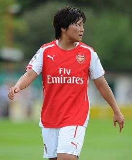 Shinobu Ohno in Action: Arsenal Ladies vs. Millwall Lionesses - WSL Continental Cup