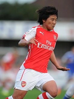 Chelsea Ladies V Arsenal Ladies 2014 Prints: Shinobu Ohno in Action: Chelsea Ladies vs. Arsenal Ladies WSL Match, 2014