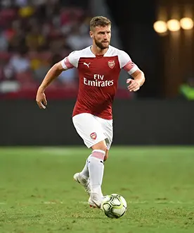 Arsenal V Atletico Madrid 2018-19 Prints: Shkodran Mustafi in Action: Arsenal vs Atletico Madrid, International Champions Cup 2018