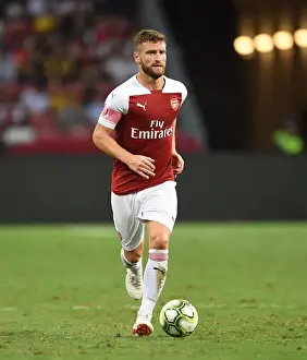 Arsenal V Atletico Madrid 2018-19 Prints: Shkodran Mustafi in Action: Arsenal vs Atletico Madrid, International Champions Cup 2018