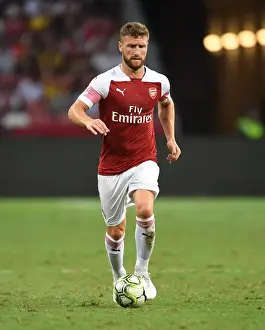 Arsenal V Atletico Madrid 2018-19 Prints: Shkodran Mustafi in Action: Arsenal vs Atletico Madrid, International Champions Cup 2018