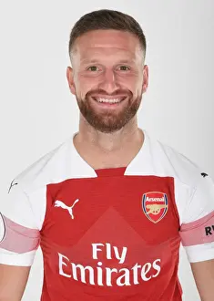 1st Team Photo-call 2018/19 Prints: Shkodran Mustafi at Arsenal's 2018/19 First Team Photo Call