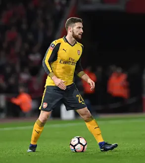 Shkodran Mustafi Focuses in FA Cup Clash: Southampton vs. Arsenal