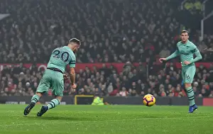 Manchester United V Arsenal 2018-19 Prints: Shkodran Mustafi Scores the Equalizer: Manchester United vs