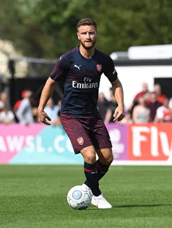 Shkodran Mustafi Training with Arsenal at Borehamwood, 2018