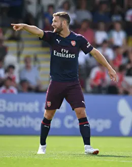 Borehamwood V Arsenal 2018-19 Prints: Shkodran Mustafi Training with Arsenal at Borehamwood (2018-19)