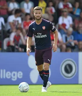 Borehamwood V Arsenal 2018-19 Prints: Shkodran Mustafi Training with Arsenal at Borehamwood Pre-Season Friendly (2018-19)