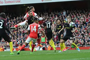 Arsenal V Manchester City 2016-17 Prints: Shkodran Mustafi's Stunner: Arsenal's Second Goal Against Manchester City (April 2017)