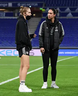 Olympic Lyonnais V Arsenal Women 2022-23 Prints: Showdown in Lyon: Arsenal WFC vs Olympique Lyonnais - UEFA Women's Champions League Clash