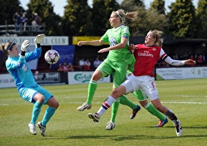 Showdown in the Semi-Finals: Ellen White vs. Lena Goessling and Alisa Vetterlein - Arsenal Ladies vs. VfL Wolfsburg in the UEFA Women's Champions League