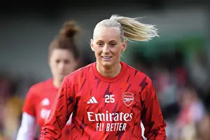 Arsenal Women V Manchester City Women 2023-24 Prints: Showdown in the Super League: Arsenal Women vs Manchester City at Meadow Park