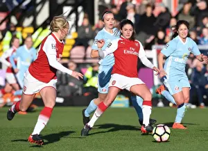 Arsenal Women V Sunderland 2017-18 Prints: Showdown in the WSL: Van de Donk vs