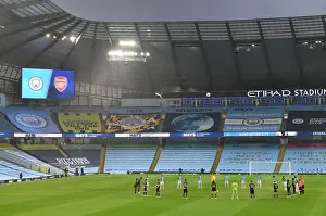 Silence and Determination: Premier League Showdown - Manchester City vs. Arsenal