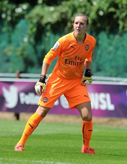 Siobhan Chamberlain in Action: Arsenal Ladies vs. Millwall Lionesses, WSL Continental Cup