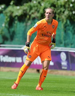 Millwall Lionessess V Arsenal Ladies 2014 Prints: Siobhan Chamberlain in Action: Millwall Lionesses vs. Arsenal Ladies, WSL Continental Cup