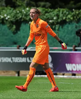 Millwall Lionessess V Arsenal Ladies 2014 Prints: Siobhan Chamberlain in Action: Millwall Lionesses vs Arsenal Ladies, WSL Continental Cup