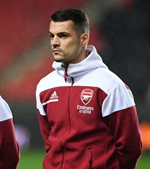 Soccer - UEFA Champions League - Group H - Slavia Prague v Arsenal - Evzena  Rosickeho Stadium. Arsenal Team Group Stock Photo - Alamy