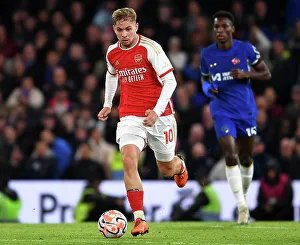 Chelsea V Arsenal 2023-24 Prints: Smith Rowe in Action: Chelsea vs. Arsenal, Premier League 2023-24