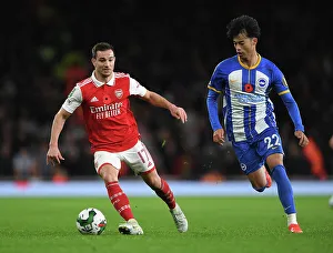 Soares vs Mitoma: Battle at the Emirates - Arsenal vs Brighton Carabao Cup Clash