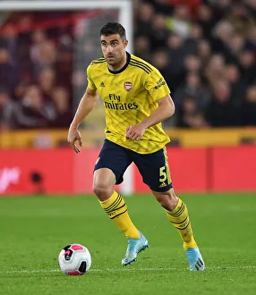 Sokratis in Action: Arsenal vs Sheffield United, Premier League 2019-20