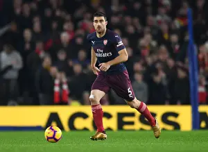 Brighton And Hove Albion V Arsenal 2018-19 Prints: Sokratis in Action: Brighton & Hove Albion vs Arsenal FC, Premier League 2018-19