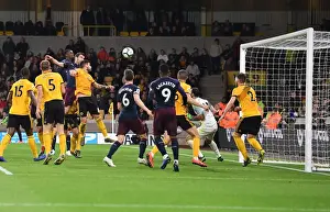 Sokratis Scores the Decisive Goal: Wolverhampton Wanderers vs. Arsenal FC, Premier League 2018-19