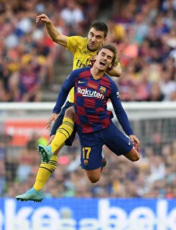 Sokratis vs. Griezmann: FC Barcelona vs. Arsenal Pre-Season Clash