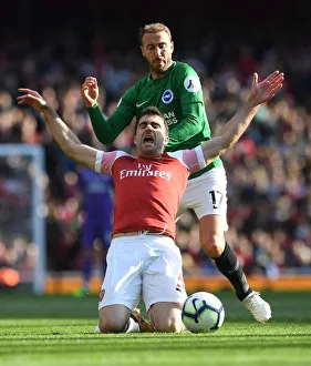 Sokratis vs. Murray: A Battle at Emirates