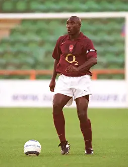 Sol Campbell in Action: Arsenal Reserves Triumph Over Leicester City Reserves 5-2
