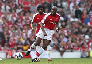 Arsenal V Manchester City 2009-10 Prints: Sol Campbell (Arsenal). Arsenal 0: 0 Manchester City. Barclays Premier League