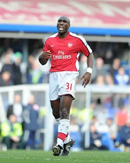 Sol Campbell (Arsenal). Birmingham City 1: 1 Arsenal, Barclays Premier League