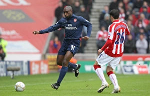 Sol Campbell (Arsenal) Matthew Etherington (Stoke). Stoke City 3:1 Arsenal Sol Campbell (Arsenal) Matthew Etherington (Stoke). Stoke City 3:1 Arsenal