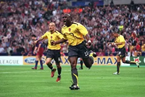 Sol Campbell and Freddie Ljungberg's Unforgettable Goal Celebration: Arsenal's Victory in the UEFA Champions League Final Against Barcelona (2006)