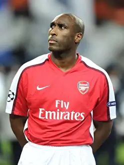 FC Porto V Arsenal 2009-10 Prints: Sol Campbell vs. FC Porto: Arsenal's Champions League Battle, 17/2/2010