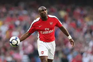 Arsenal V Manchester City 2009-10 Prints: Sol Campbell's Defiant Stand: Arsenal vs Manchester City 0-0