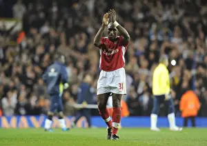 Tottenham Hotspur V Arsenal 2009-10 Prints: Sol Campbell's Emotional Return: Arsenal's Heartbreaking 2-1 Defeat at White Hart Lane