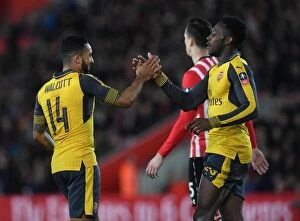 Images Dated 28th January 2017: Southampton v Arsenal - The Emirates FA Cup Fourth Round