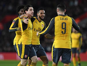 Images Dated 28th January 2017: Southampton v Arsenal - The Emirates FA Cup Fourth Round